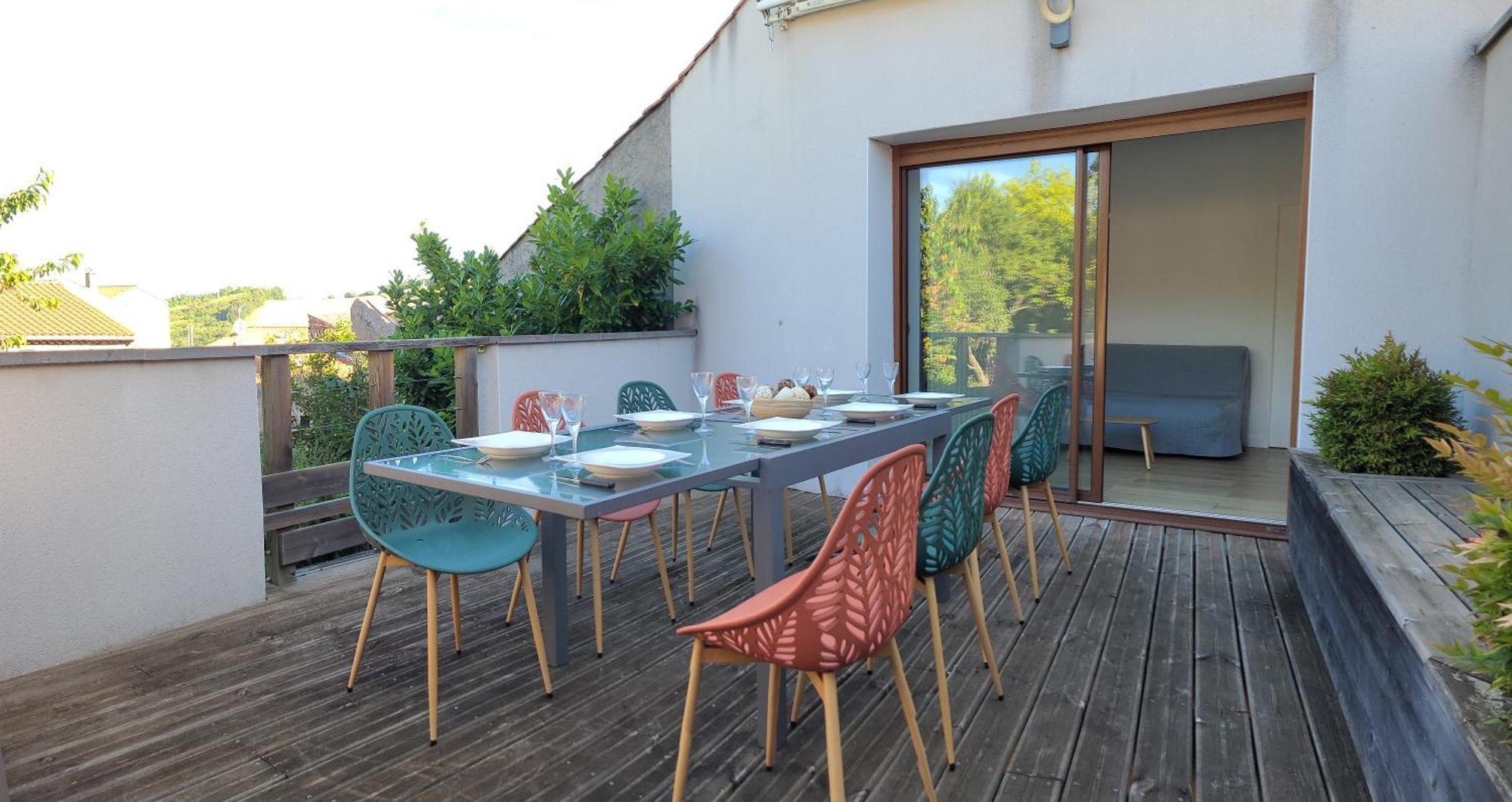Les Maisons Bareyre - Grandes Maisons Avec Terrasse Saint-Sandoux Екстериор снимка